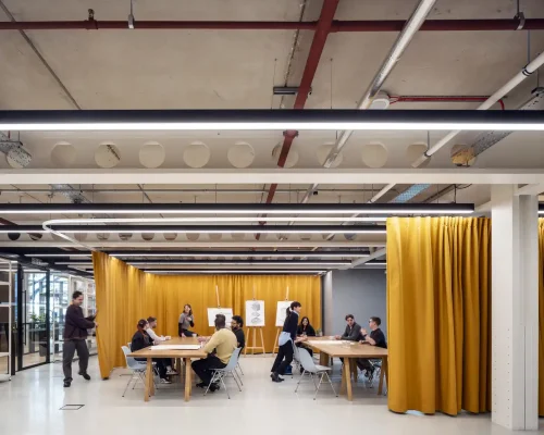 100 Fetter Lane London workspace: Fletcher Priest Architects
