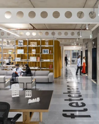 100 Fetter Lane London workspace: Fletcher Priest Architects