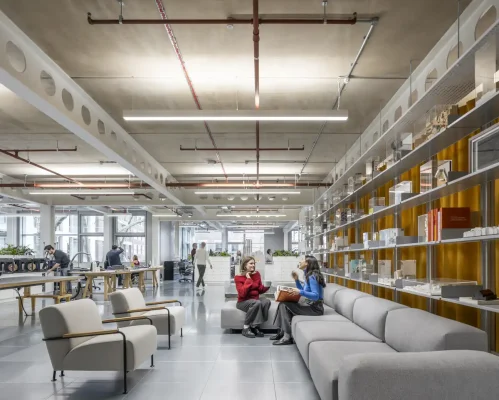 100 Fetter Lane London workspace: Fletcher Priest Architects