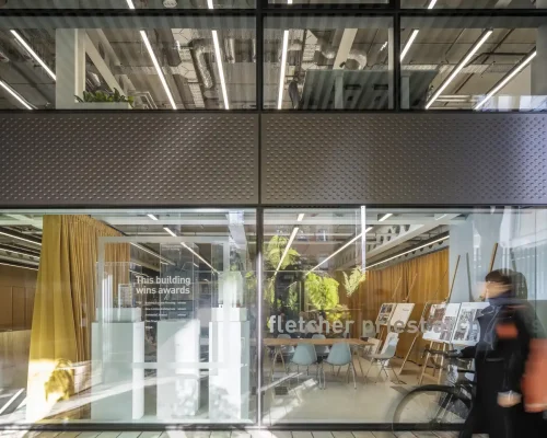 100 Fetter Lane London workspace: Fletcher Priest Architects