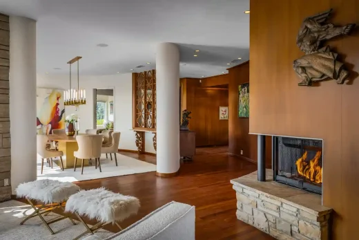 1131 Miradero Road Beverly Hills property interior design