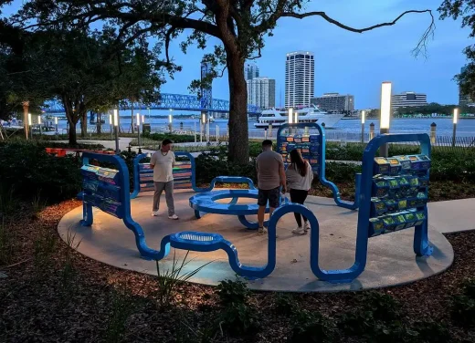 A Cappella public art Jacksonville Fl USA