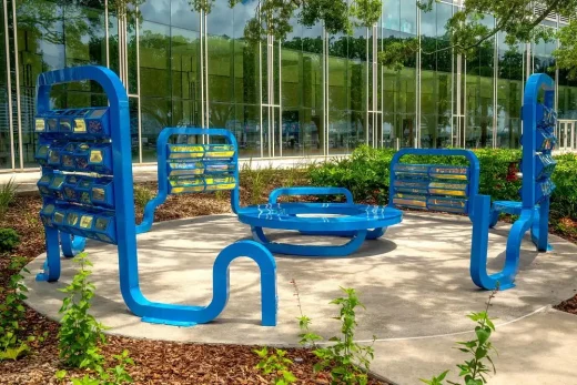 A Cappella public art Jacksonville Florida USA