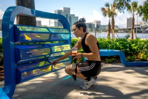 A Cappella public art Jacksonville Florida USA