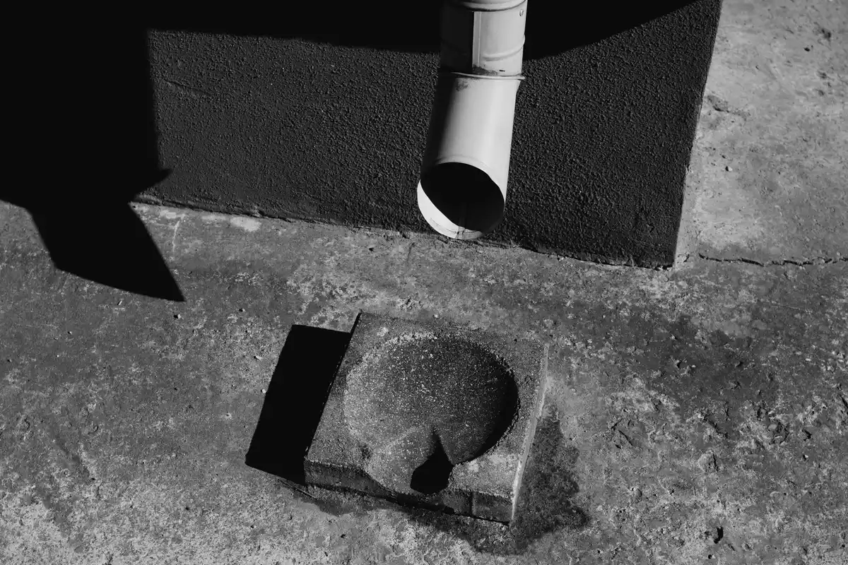 Advanced drainage inspection downpipe