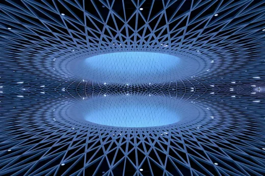 architectural design circular pattern structure