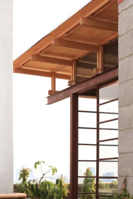 Azotea Sagredo Mexico City roof structure