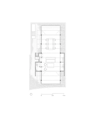 Azotea Sagredo Mexico City roof structure plan