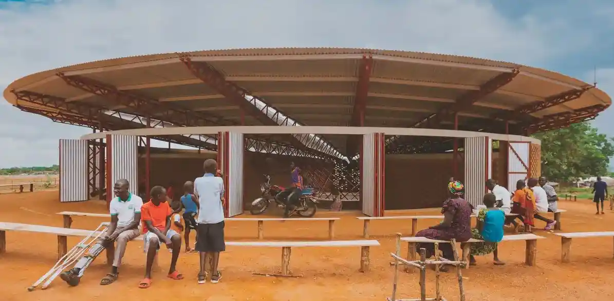 Bidi Bidi Pavilion Uganda building design award news