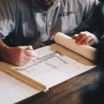 BS construction management building drawing