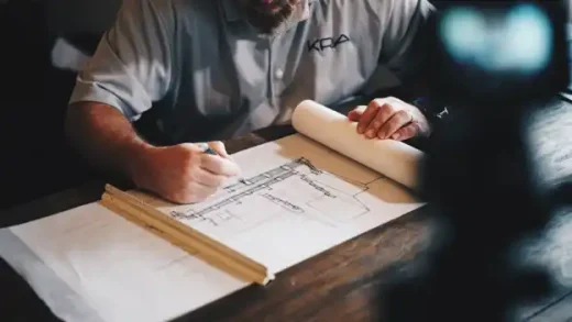 BS construction management building drawing