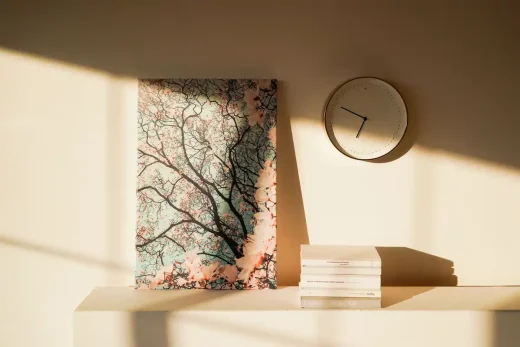 Canvas prints home selection clock wall