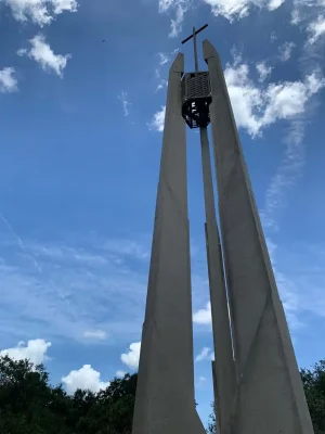 Sculptural tower at Southern College Florida Lakeland, USA