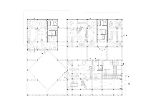 De Teunis on Papaverweg, Buiksloterham plan layout