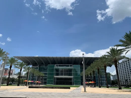 Dr. Phillips Center for the Performing Arts Orlando building plaza