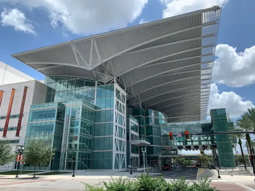 Dr. Phillips Center for the Performing Arts Orlando building canopy