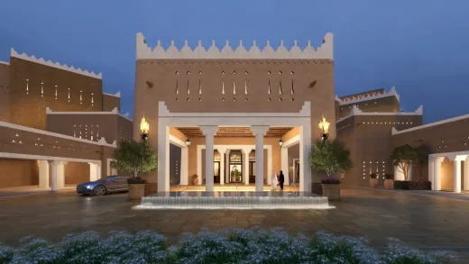 Four Seasons Hotel Diriyah, Riyadh luxury accommodation design by Aedas