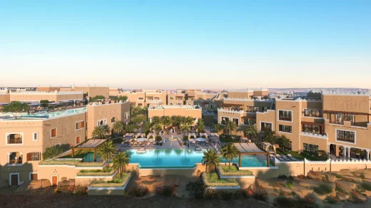 Four Seasons Hotel Diriyah, Riyadh luxury accommodation design by Aedas