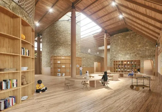 Greenterrace Kindergarten Yunnan China conceptual architecture