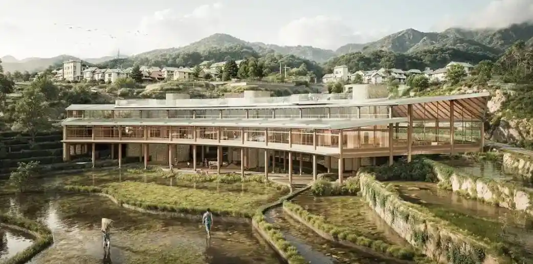 Greenterrace Kindergarten, Yunnan, China architecture news