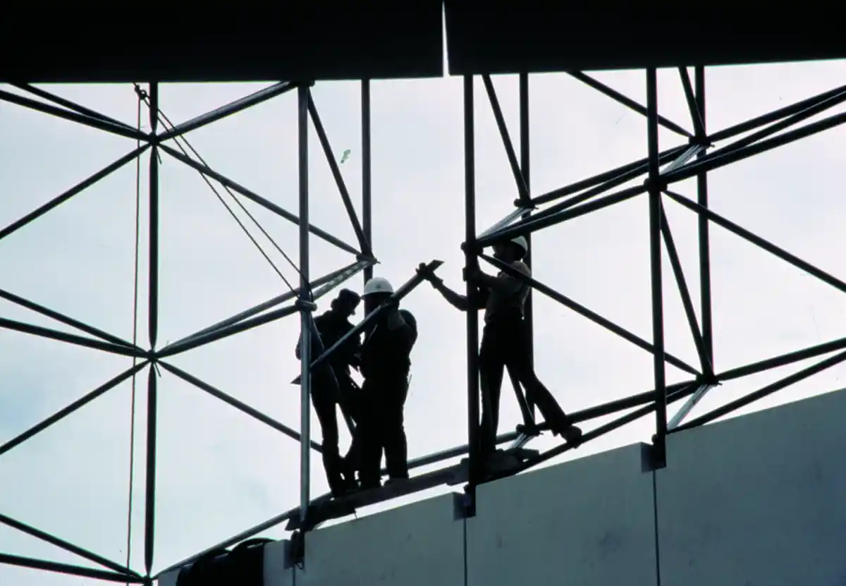 JFK Library building construction