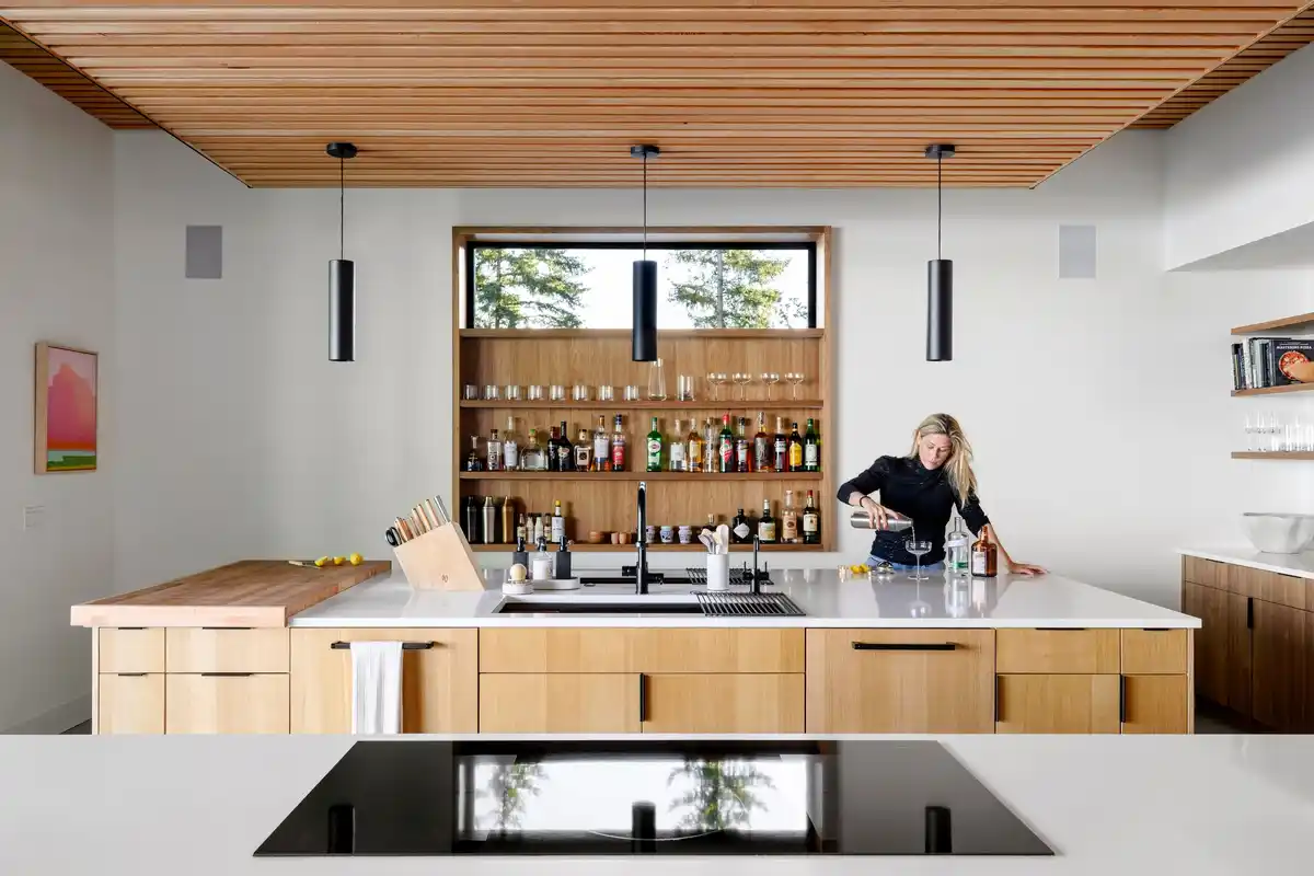 Lantern House on Puget Sound, Washington, USA
