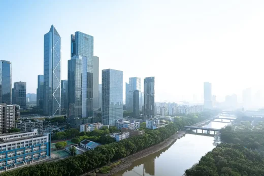 LUMIO Guangzhou Haizhu District building on the river
