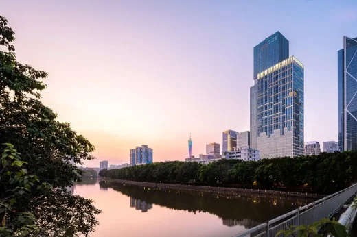 LUMIO Guangzhou Haizhu District Building design by Aedas
