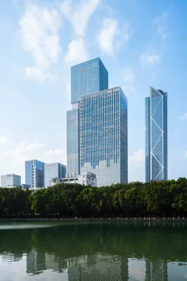 LUMIO Guangzhou Haizhu District Building design by Aedas