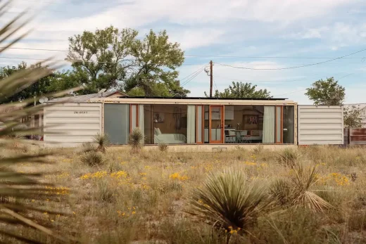 Marfa Container Texas USA home