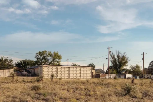Marfa Container Texas USA home