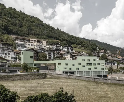 Monolithic Multifunctional Building Barbian Italy