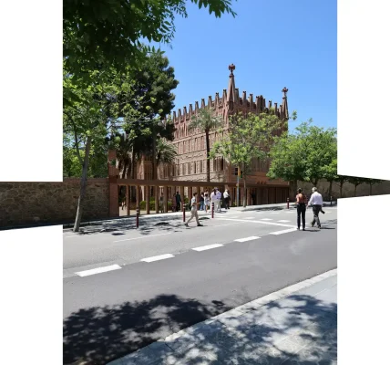 Museu Gaudí Teresianes Barcelona building design