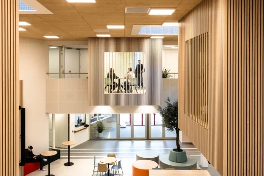 My College in Spijkenisse secondary school building Holland