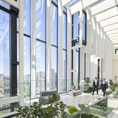 National Bank of the Republic of Kazakhstan headquarters building design by ZHA
