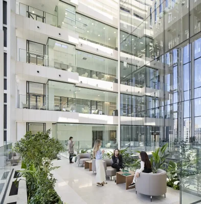 National Bank of the Republic of Kazakhstan headquarters building design by ZHA