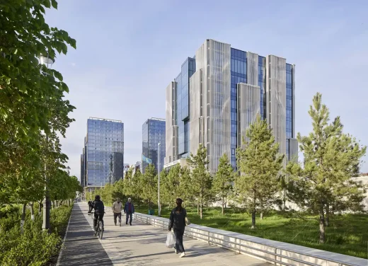 National Bank of the Republic of Kazakhstan headquarters building design by ZHA