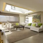 New home interior design custom framing