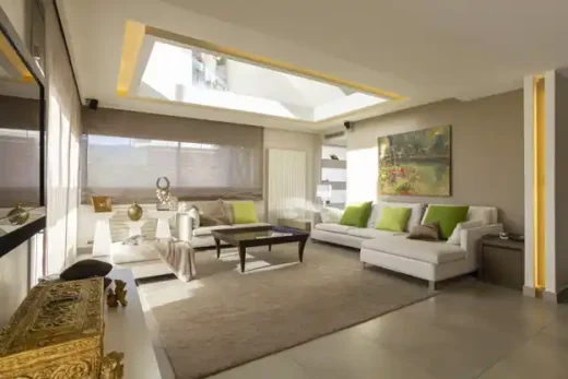 New home interior design custom framing