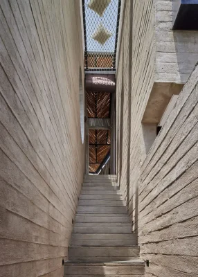 Orama, Suluban Beach, Uluwatu: Bali design by Stefani Kefala staircase