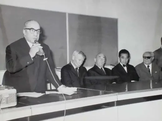 Polytechnic University of Milan ceremony 1963