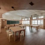 Qingshan Forest Junior High School Classroom Taipei