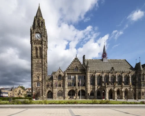 Rochdale Town Hall building restoration