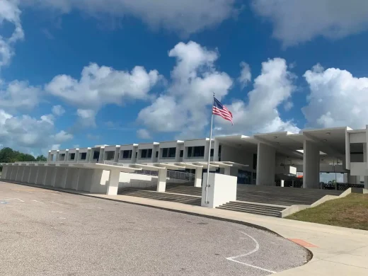 Sarasota High School building design by architect Paul Rudolph