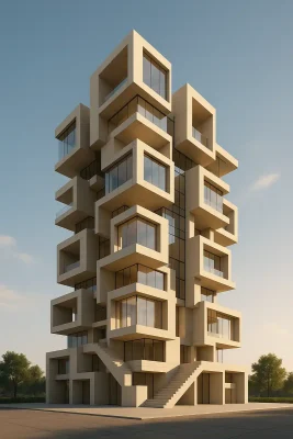Swarmism tower building design