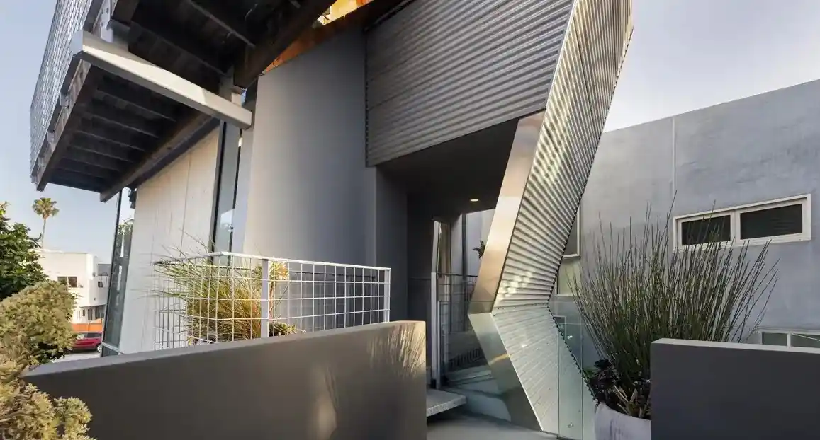 Tectonic House Venice beach property Los Angeles interior design USA