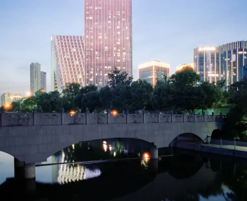 The Hangzhou Prism Zhejiang province building