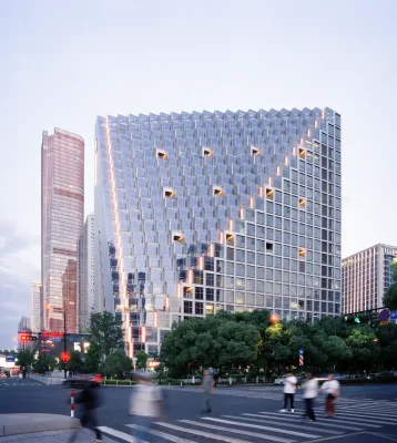 The Hangzhou Prism Zhejiang province building