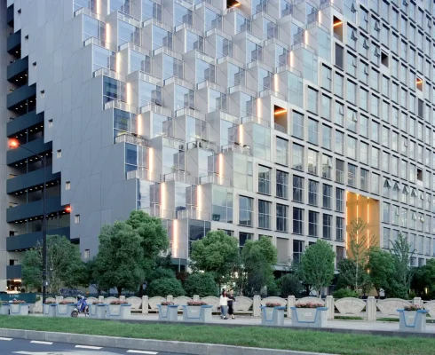 The Hangzhou Prism Zhejiang province building