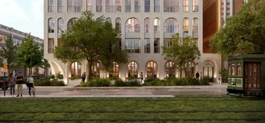 The Warbler Hotel New Orleans building design